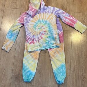 💙 Tie-Dye Hoodie and Joggers Set 💙